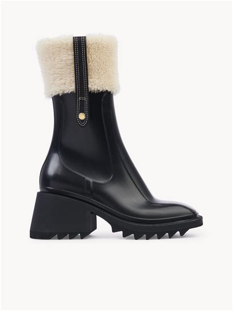 chloé betty rain boots reviews